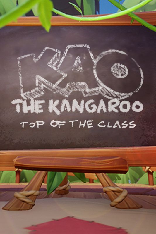 Game cover: Kao the Kangaroo: Top of the Class