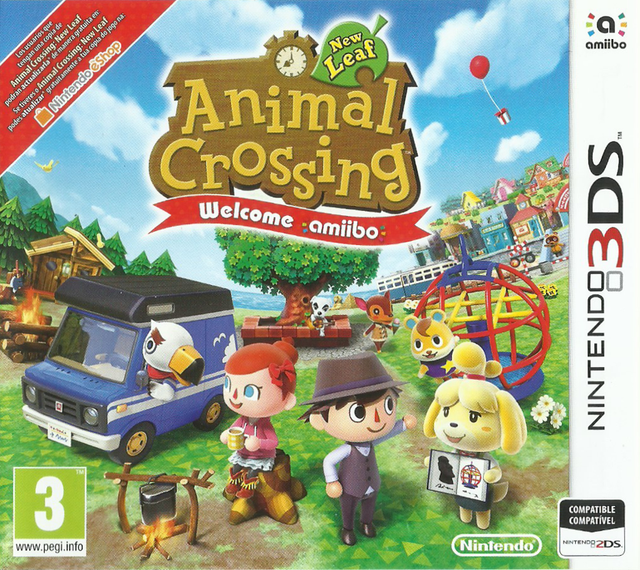 Game cover: Animal Crossing: New Leaf