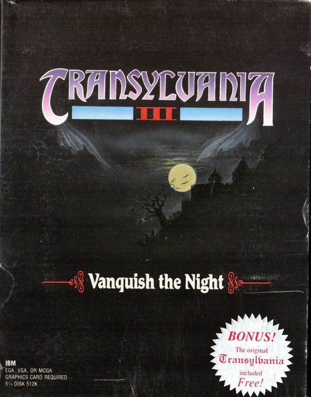 Game cover: Transylvania III: Vanquish the Night