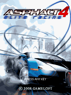 Game cover: Asphalt 4: Elite Racing