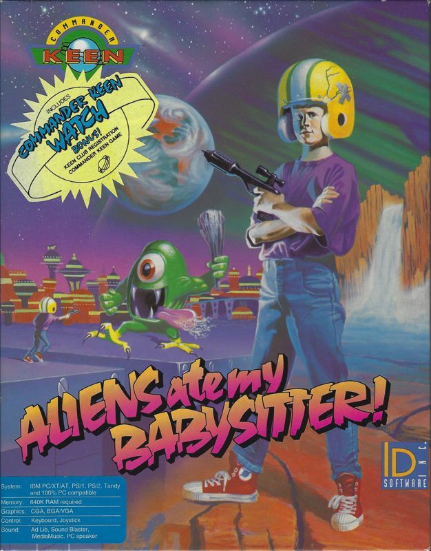 Game cover: Commander Keen: Aliens Ate My Babysitter! (Special Edition)