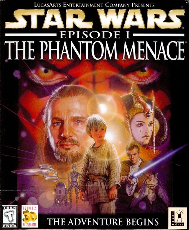 Game cover: Star Wars: Episode I - The Phantom Menace