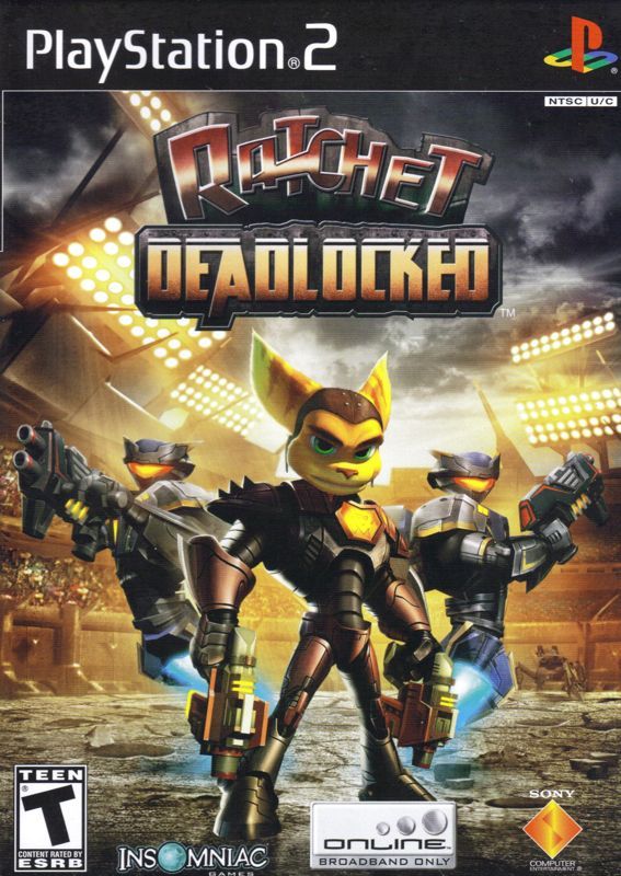 Game cover: Ratchet: Deadlocked