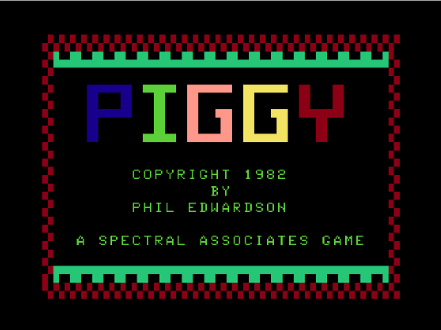 Game cover: Piggy