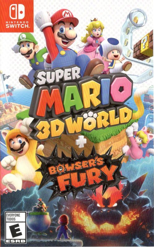 Game cover: Super Mario 3D World + Bowser’s Fury