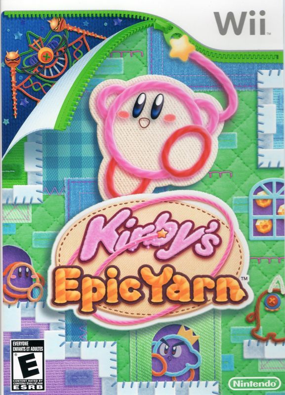 Game cover: Kirby's Epic Yarn