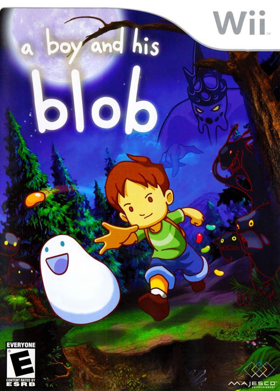 Game cover: A Boy and His Blob