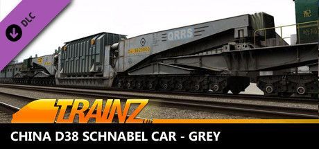 Game cover: Trainz 2022: China D38 Schnabel Car - Gray