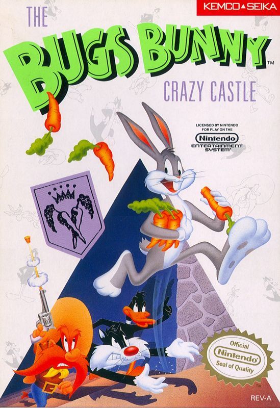 Game cover: The Bugs Bunny Crazy Castle