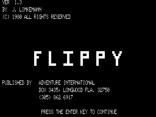 Game cover: Flippy