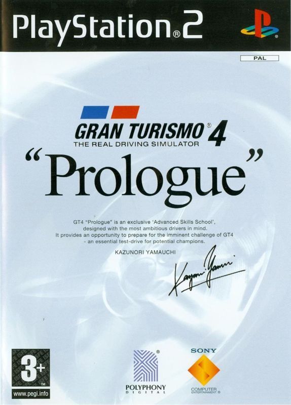 Game cover: Gran Turismo 4: "Prologue"