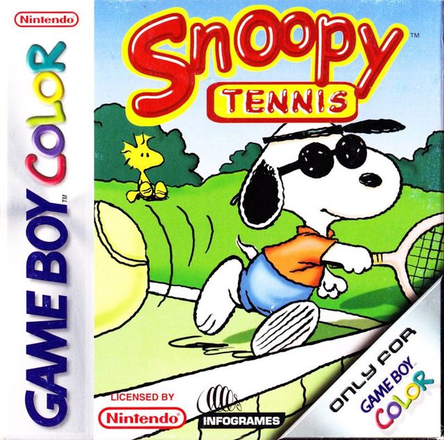 Game cover: Snoopy Tennis