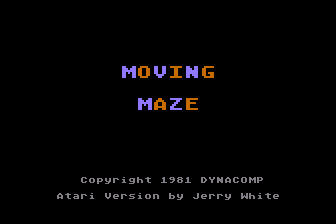 Game cover: Moving Maze