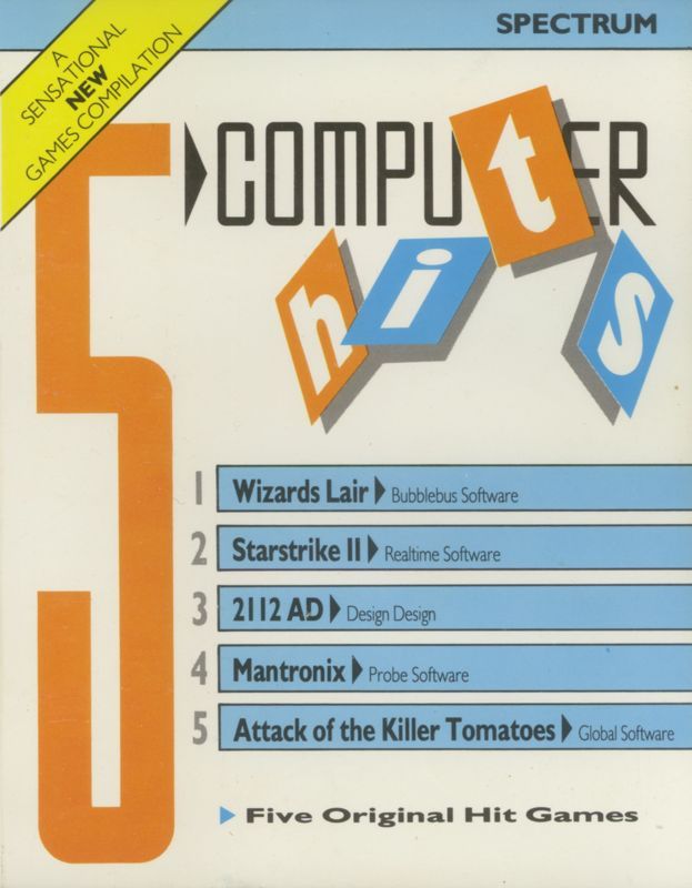 Game cover: 5 Computer Hits
