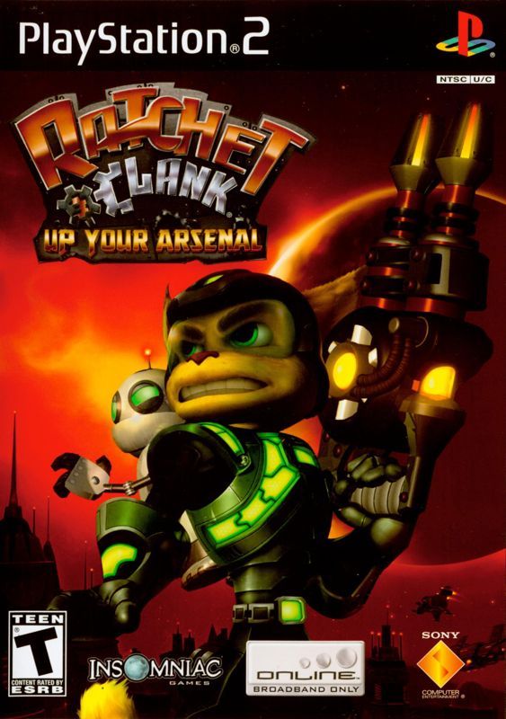 Game cover: Ratchet & Clank: Up Your Arsenal