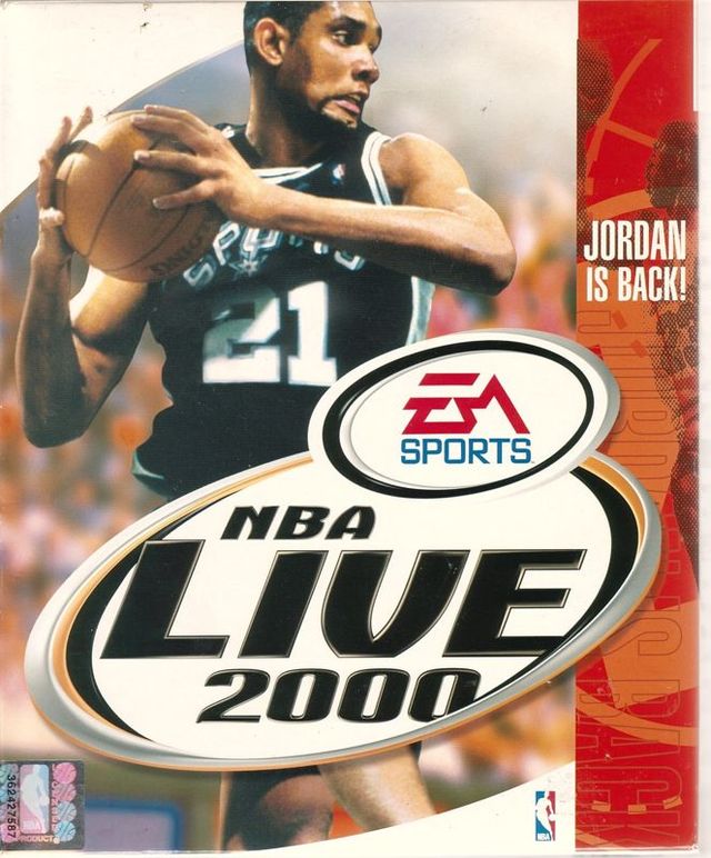 Game cover: NBA Live 2000