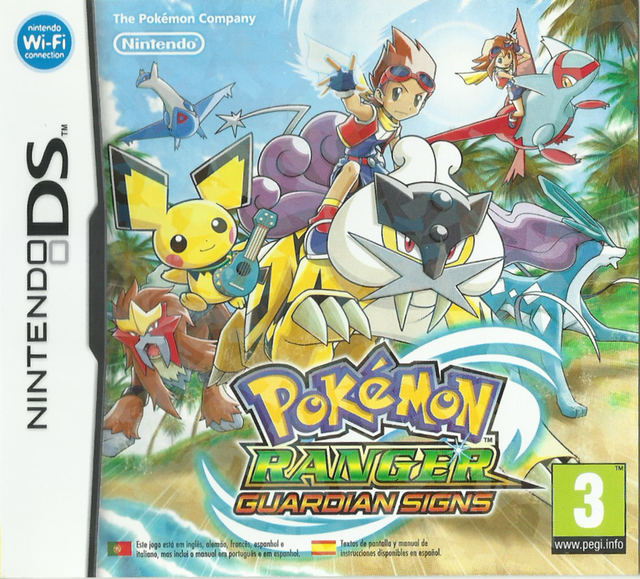 Game cover: Pokémon Ranger: Guardian Signs