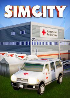 Game cover: SimCity: American Red Cross Disaster Relief Set