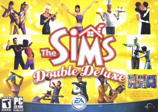 Game cover: The Sims: Double Deluxe