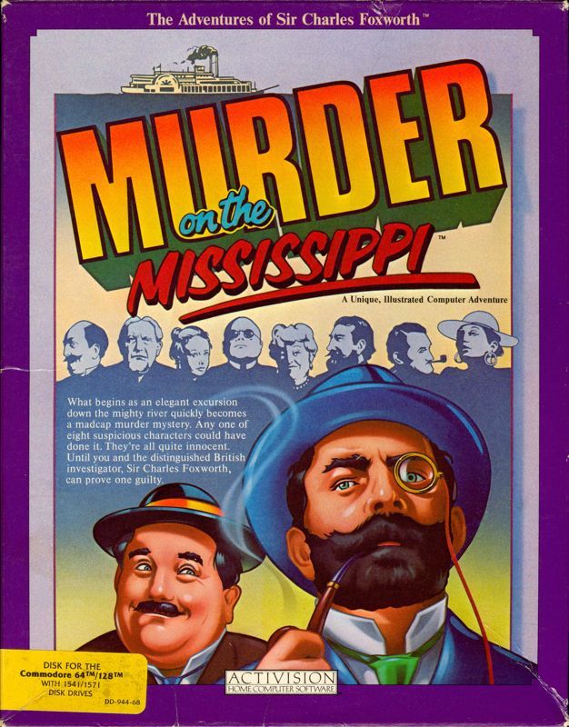 Game cover: Murder on the Mississippi