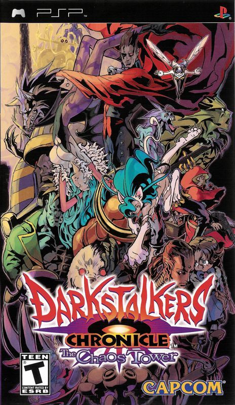 Game cover: Darkstalkers Chronicle: The Chaos Tower