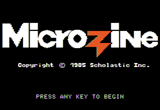 Game cover: Microzine #13
