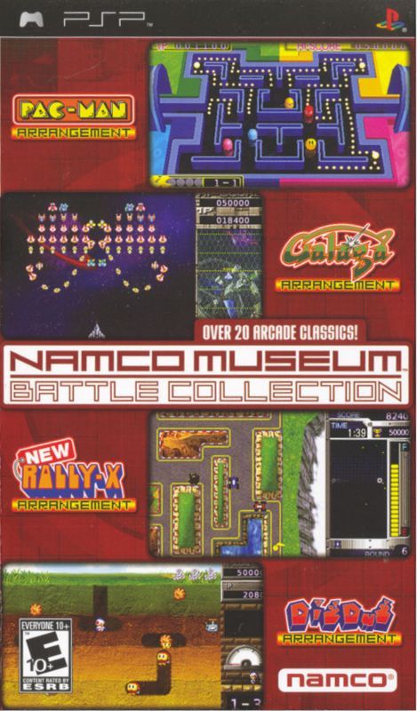 Game cover: Namco Museum Battle Collection