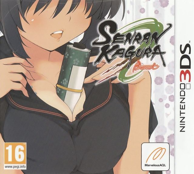 Game cover: Senran Kagura Burst