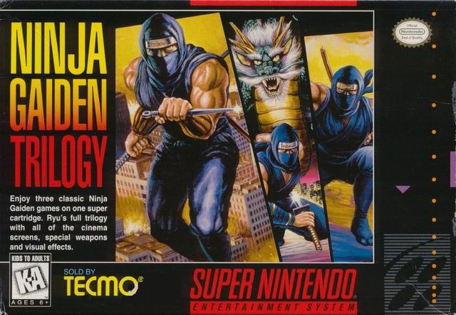 Game cover: Ninja Gaiden Trilogy