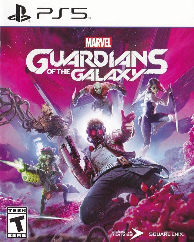 Game cover: Marvel Guardians of the Galaxy