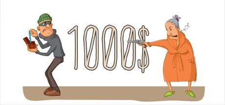 Game cover: 1000$