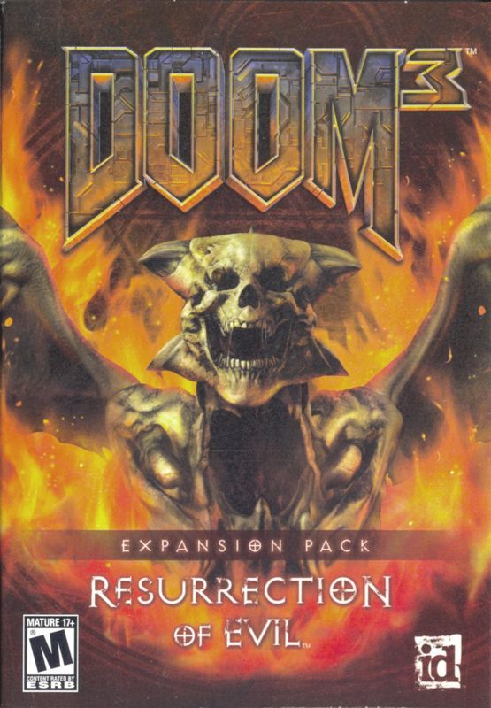 Game cover: Doom³: Resurrection of Evil