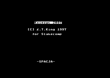 Game cover: Księżyc 2097