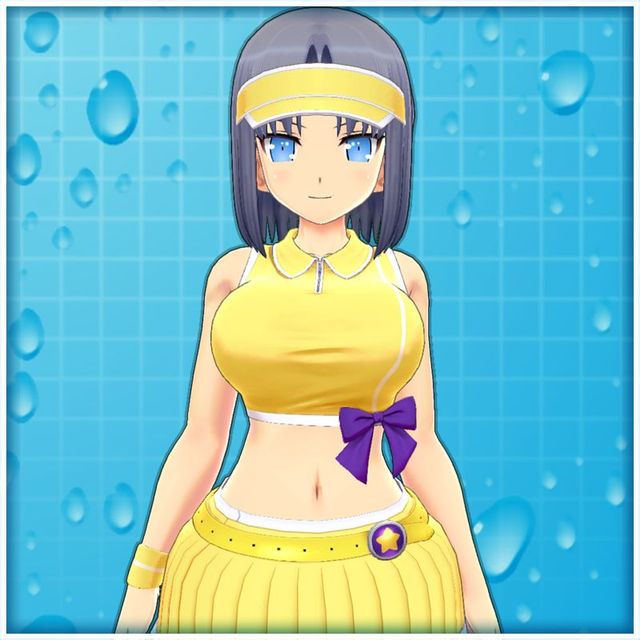 Game cover: Senran Kagura: Peach Beach Splash - Tennis Wear