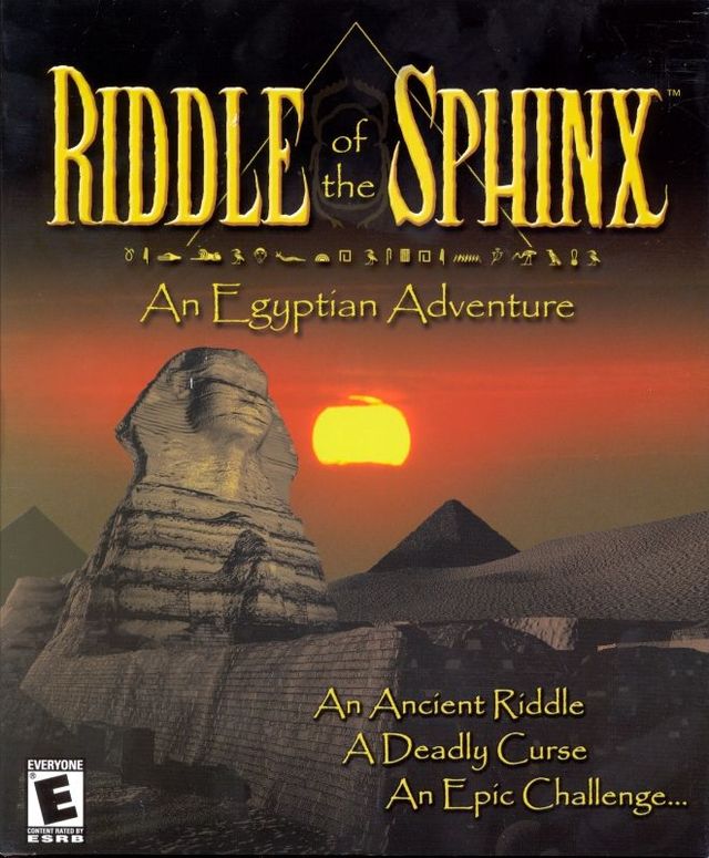 Game cover: Riddle of the Sphinx: An Egyptian Adventure