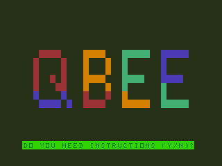 Game cover: QBee