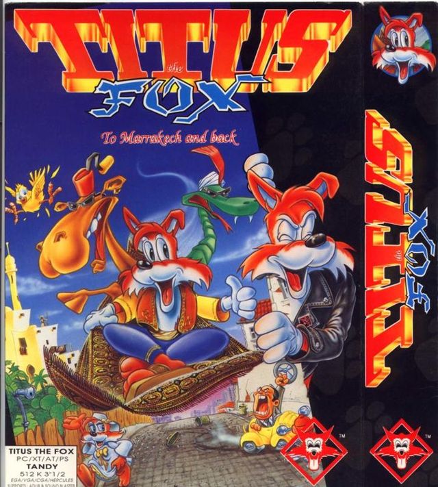 Game cover: Titus the Fox: To Marrakech and Back