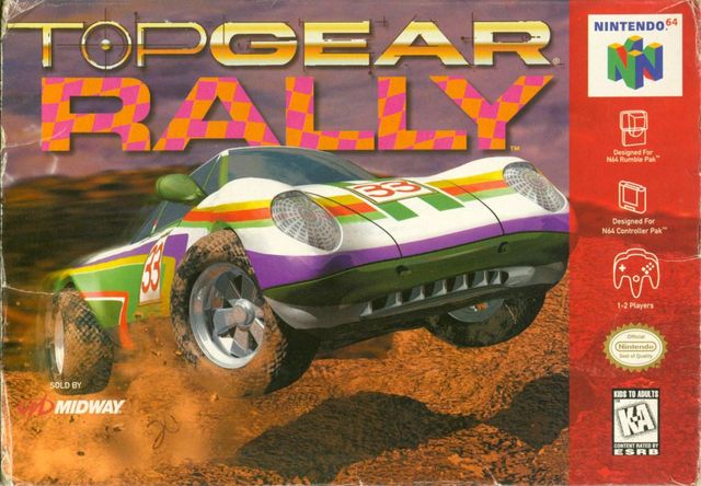 Game cover: Top Gear Rally