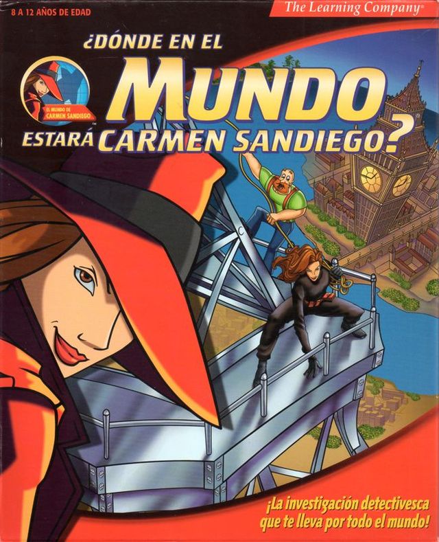 Game cover: Where in the World Is Carmen Sandiego?