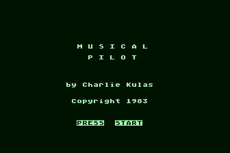Game cover: Musical Pilot