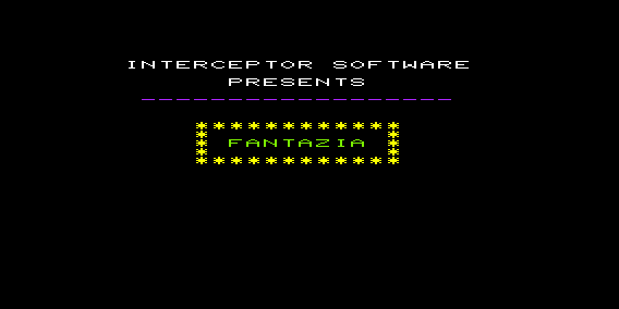 Game cover: Fantazia