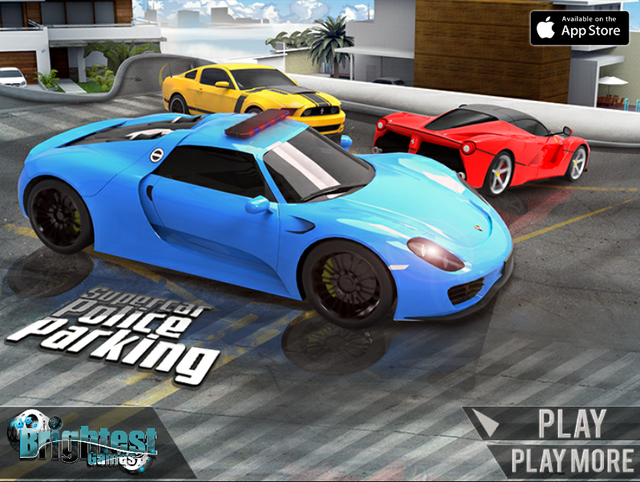 Game cover: Supercar Police Parking