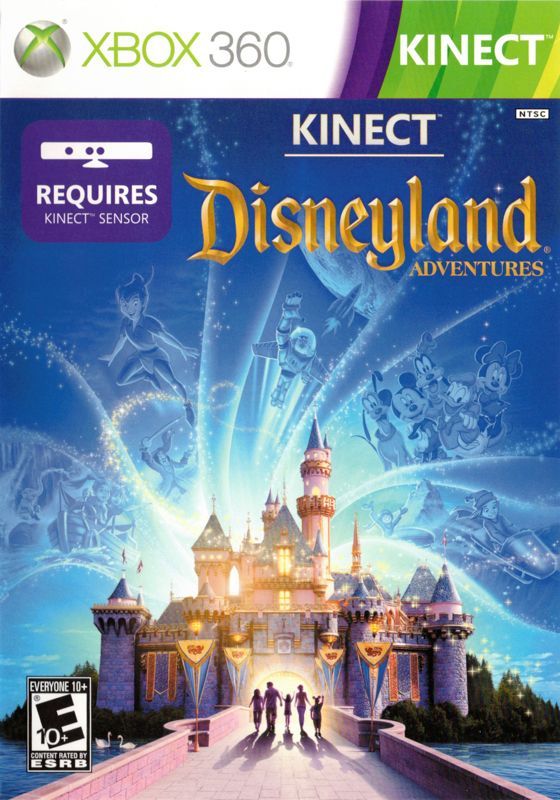 Game cover: Kinect: Disneyland Adventures