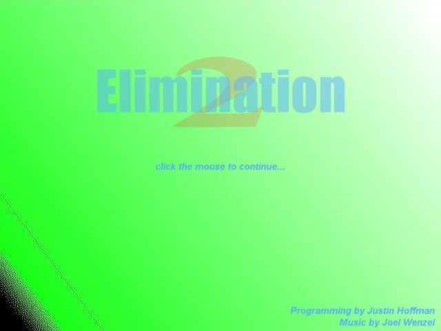 Game cover: Elimination 2