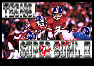 Game cover: Tecmo Super Bowl II: Special Edition