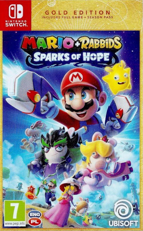 Game cover: Mario + Rabbids: Sparks of Hope - Gold Edition