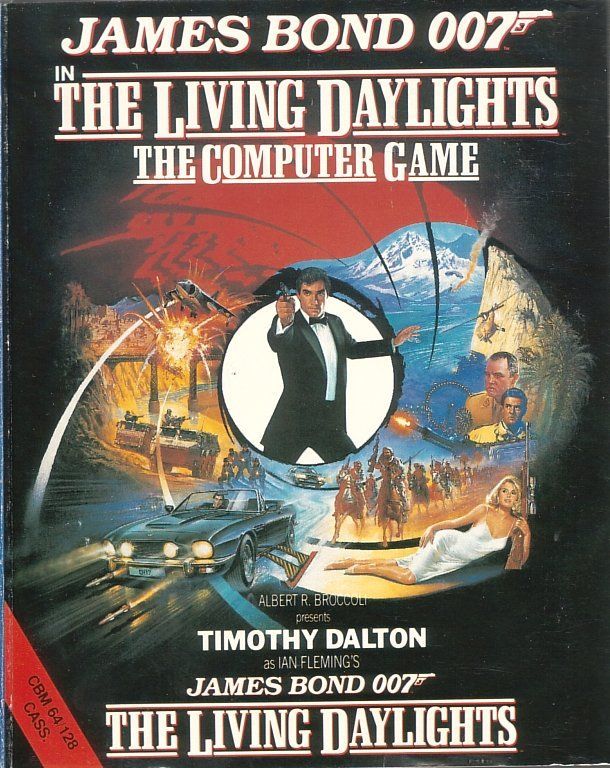 Game cover: James Bond 007 in The Living Daylights: The Computer Game