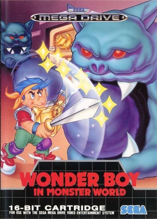 Game cover: Wonder Boy in Monster World