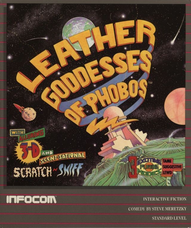 Game cover: Leather Goddesses of Phobos