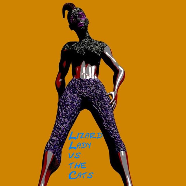 Game cover: Lizard Lady vs the Cats